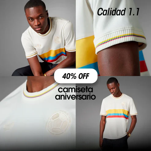 Nueva Camisa Selección Colombia Aniversario 100 años