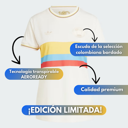 Nueva Camisa Selección Colombia Aniversario 100 años